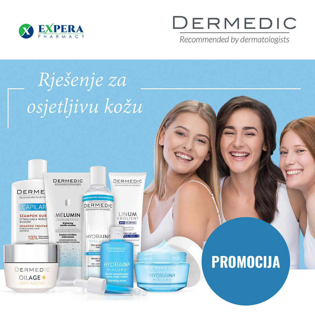Eucerin akcija Expera Pharmacy apoteke 