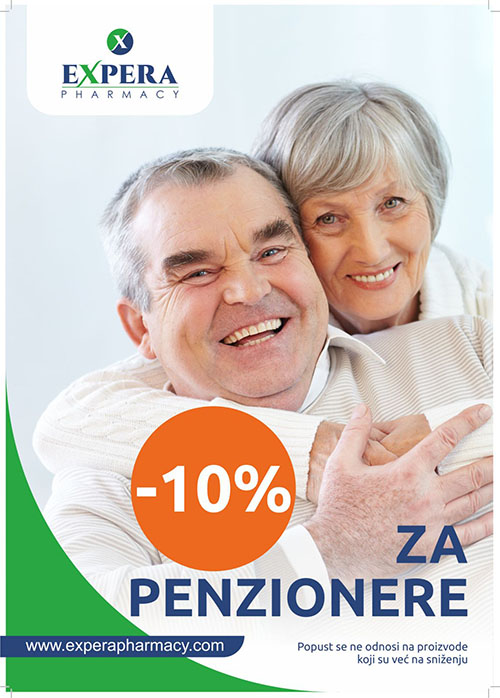 Popust za penzionere Expera Pharmacy apoteke 